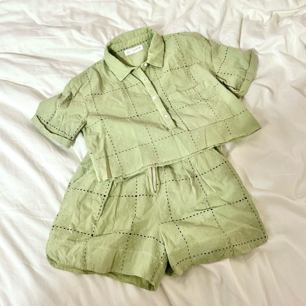 Zara 2 pc cut out set
